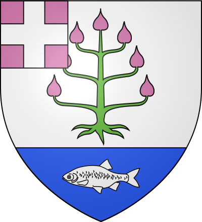 Blason de la commune Prunay-Cassereau