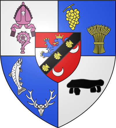 Blason de la commune Saint-Hilaire-la-Gravelle