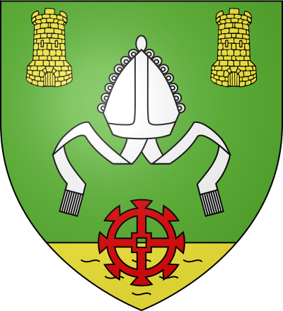 Blason de la commune Saint-Lubin-en-Vergonnois