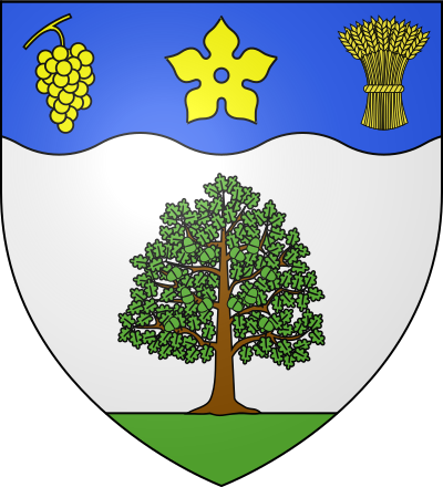 Blason de la commune Vallières-les-Grandes
