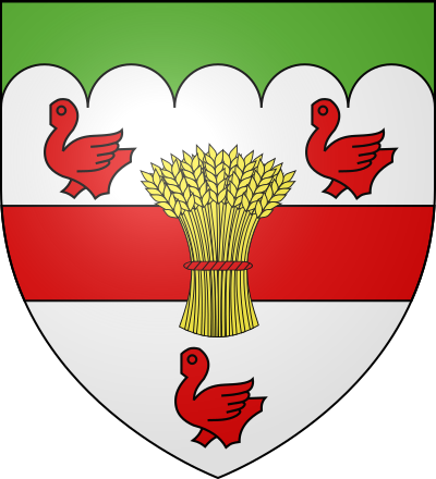 Blason de la commune Villetrun