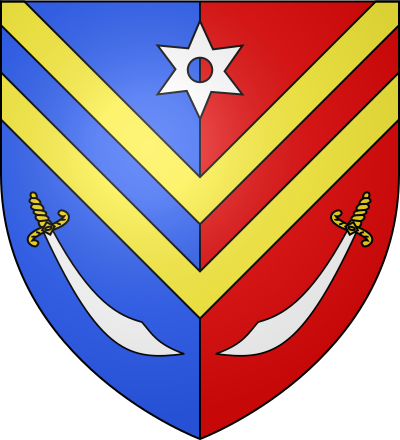 Blason de la commune Villiers-sur-Loir