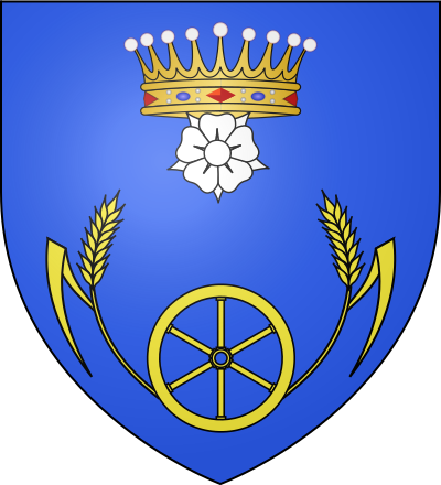 Blason de la commune Chalain-le-Comtal