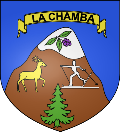 Blason de la commune La Chamba