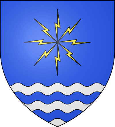 Blason de la commune Commelle-Vernay