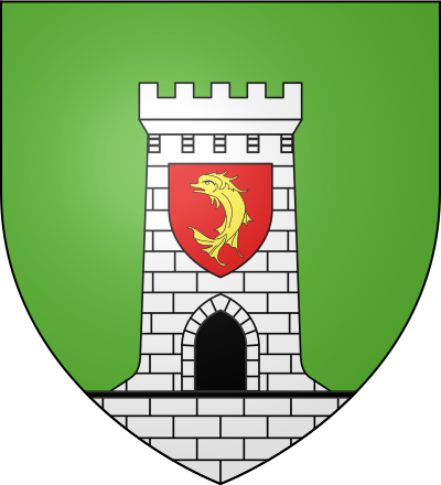 Blason de la commune Le Crozet