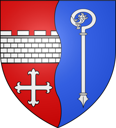 Blason de la commune Essertines-en-Châtelneuf