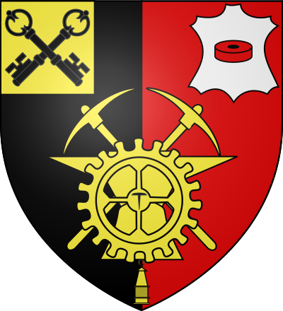 Blason de la commune Firminy