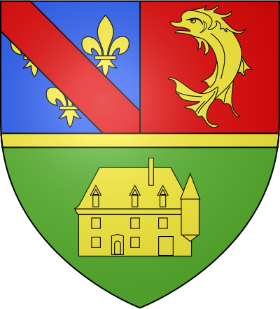Blason de la commune La Pacaudière