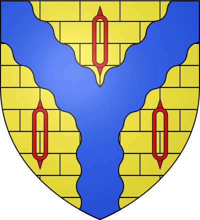 Blason de la commune Saint-Denis-de-Cabanne