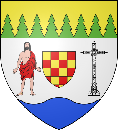 Blason de la commune Saint-Jean-la-Vêtre