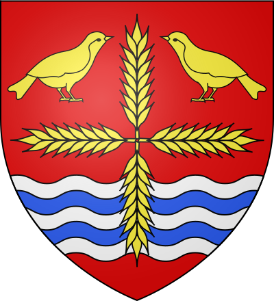 Blason de la commune Saint-Jodard