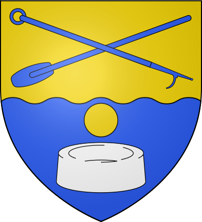 Blason de la commune Saint-Laurent-la-Conche
