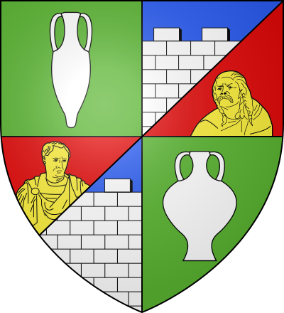 Blason de la commune Saint-Marcel-de-Félines