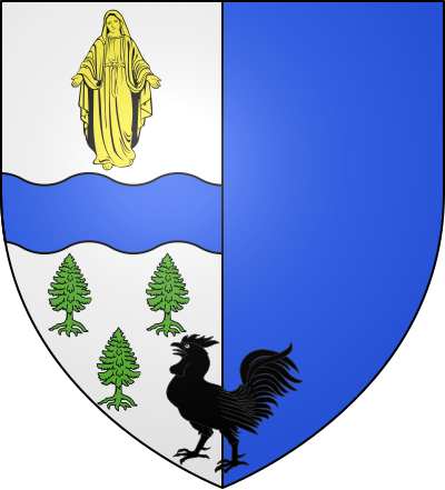 Blason de la commune Saint-Paul-en-Jarez
