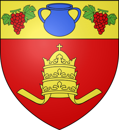 Blason de la commune Saint-Sixte