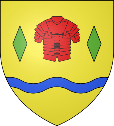 Blason de la commune Saint-Victor-sur-Rhins