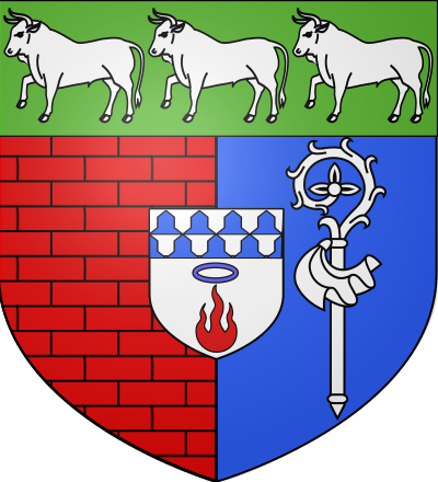 Blason de la commune Sainte-Agathe-la-Bouteresse