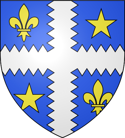 Blason de la commune Sainte-Croix-en-Jarez