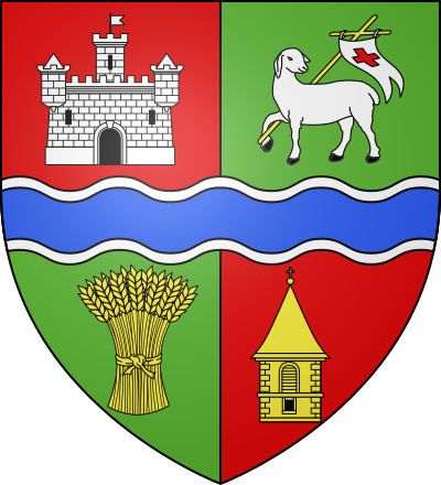 Blason de la commune Souternon