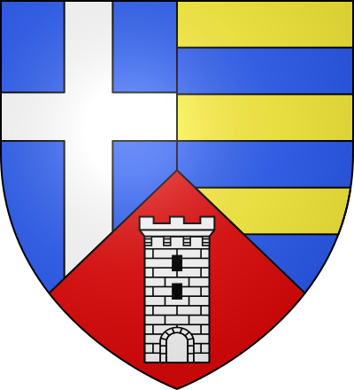 Blason de la commune Dunières