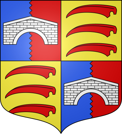 Blason de la commune Pont-Salomon
