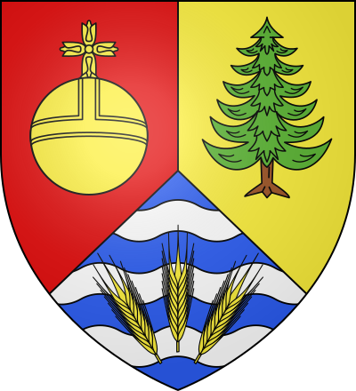 Blason de la commune Saint-Vénérand
