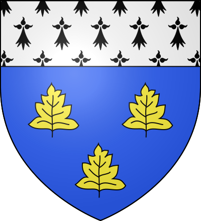 Blason de la commune Aigrefeuille-sur-Maine