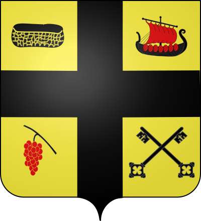 Blason de la commune Frossay
