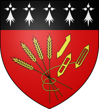 Blason de la commune Gétigné