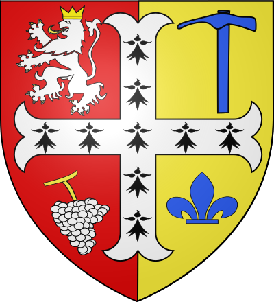 Blason de la commune Gorges