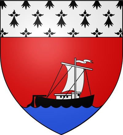 Blason de la commune Nort-sur-Erdre