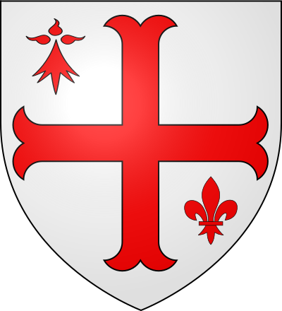 Blason de la commune Saint-Aubin-des-Châteaux