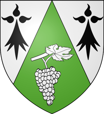 Blason de la commune Saint-Fiacre-sur-Maine