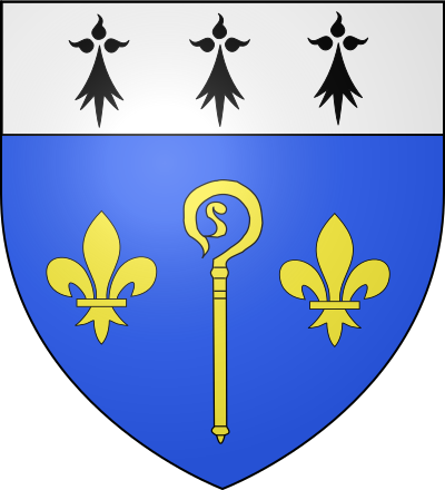 Blason de la commune Saint-Julien-de-Vouvantes