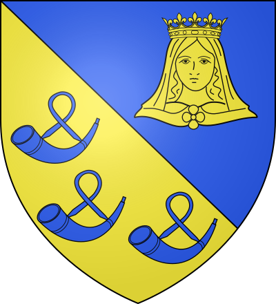 Blason de la commune Adon