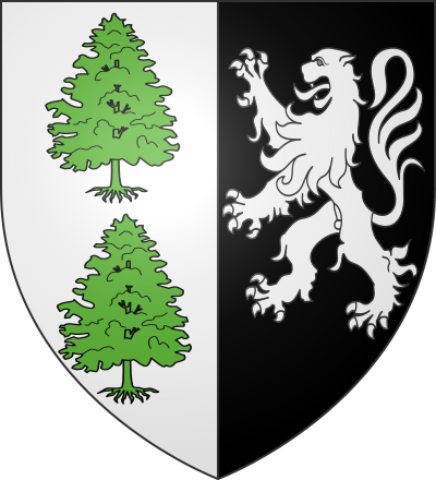 Blason de la commune Aulnay-la-Rivière