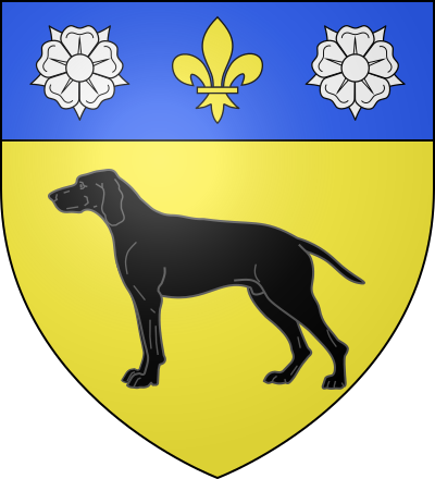 Blason de la commune Bazoches-les-Gallerandes