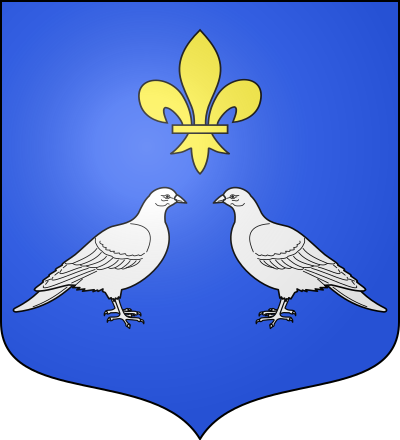 Blason de la commune Beaulieu-sur-Loire