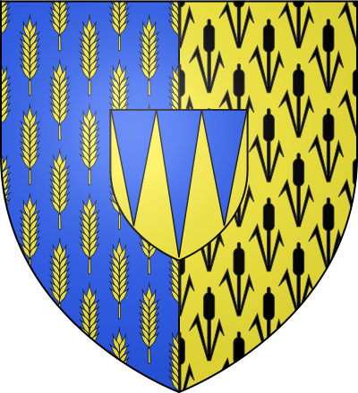 Blason de la commune Bordeaux-en-Gâtinais