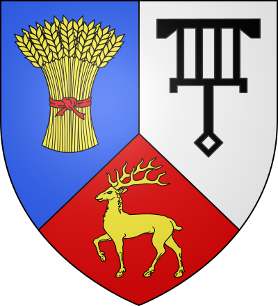 Blason de la commune Bouzonville-aux-Bois
