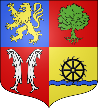 Blason de la commune Châlette-sur-Loing