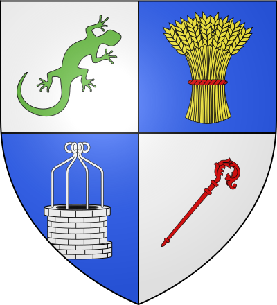 Blason de la commune Chaussy