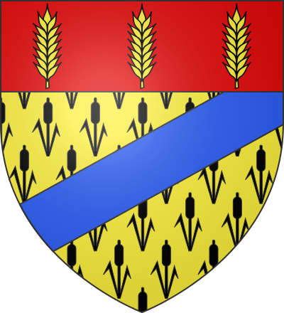 Blason de la commune Courtempierre