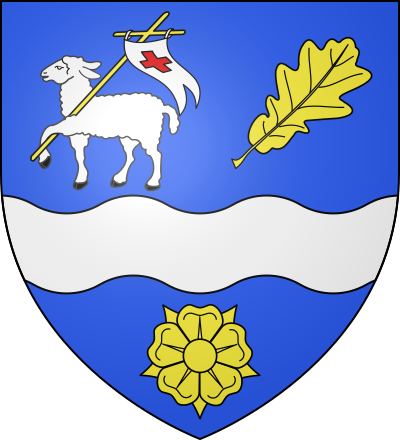 Blason de la commune Ervauville