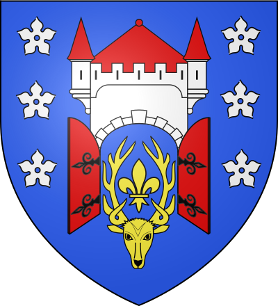 Blason de la commune La Ferté-Saint-Aubin