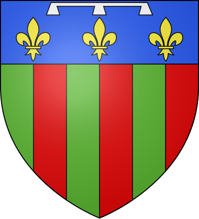 Blason de la commune Fleury-les-Aubrais
