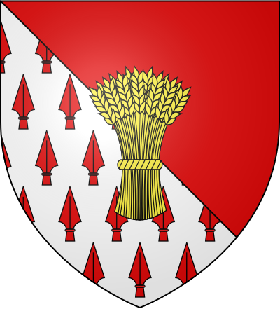 Blason de la commune Greneville-en-Beauce