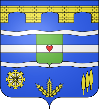 Blason de la commune Gy-les-Nonains