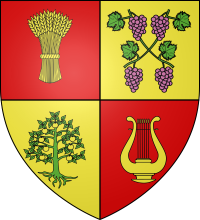 Blason de la commune Ingré